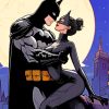 Batman And Catwoman In Love Paint By Numbers