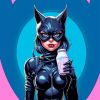 Cat Woman Art Paint By Numbers