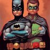 Robin And Batman Paint By Numbers