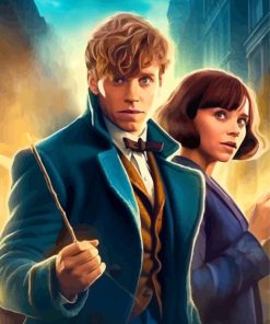 Fantastic Beasts Fantasy Paint By Numbers z