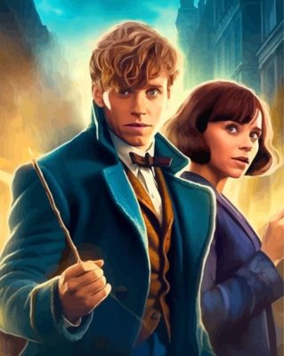 Fantastic Beasts Fantasy Paint By Numbers z