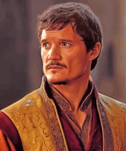 Pedro Pascal GOT Paint By Numbers