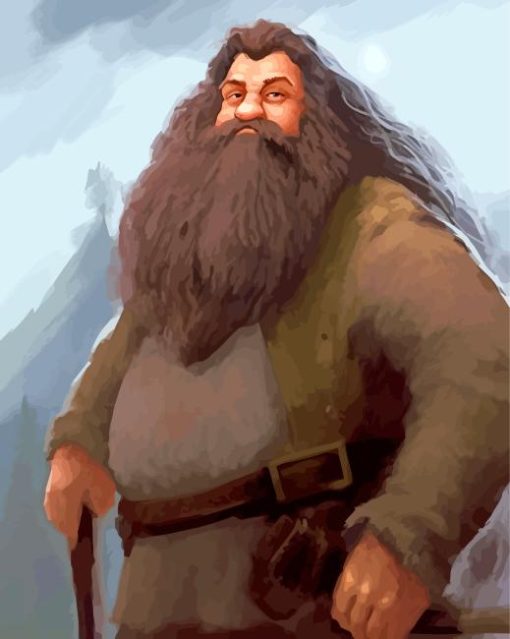 Giant Hagrid Paint By Numbers