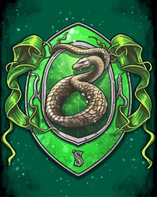 Harry Potter Slytherin Paint By Numbers