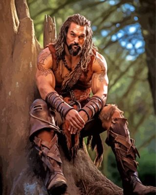 Khal Drogo GOT Paint By Numbers