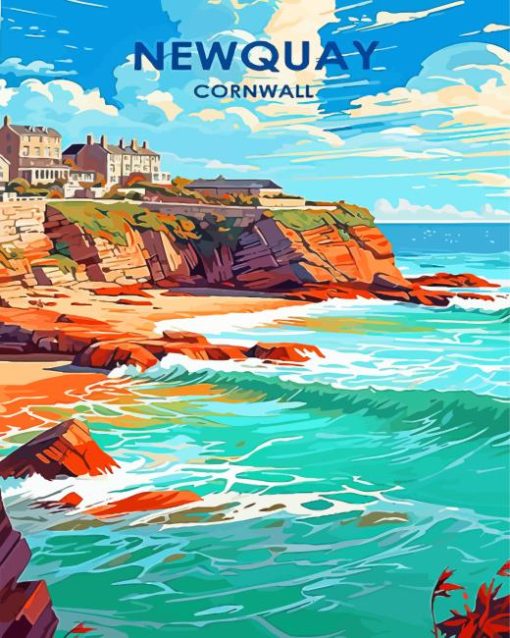 Newquay Art Paint By Numbers