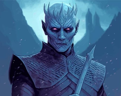 Night King GOT Paint By Numbers