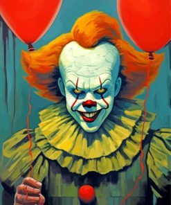 Pennywise The Clown Paint By Numbers