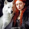 Game of Thrones Sansa Stark Paint By Numbers