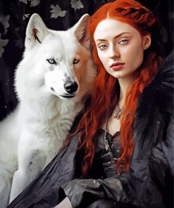 Game of Thrones Sansa Stark Paint By Numbers