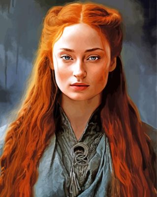 Sansa Stark Paint By Numbers 