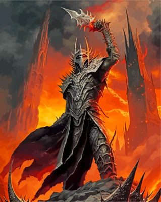 Sauron The Lord Of Rings Paint By Numbers 