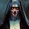 The Scary Nun Paint By Numbers