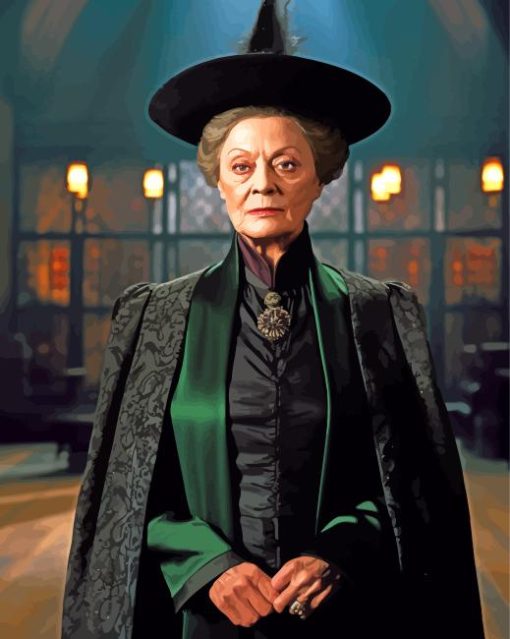 The Professor Minerva McGonagall Paint By Numbers