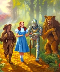 Wizard Of Oz Art Paint By Numbers