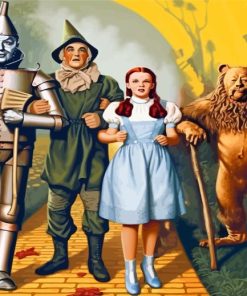 The Wizard Of OZ Movie Paint By Numbers