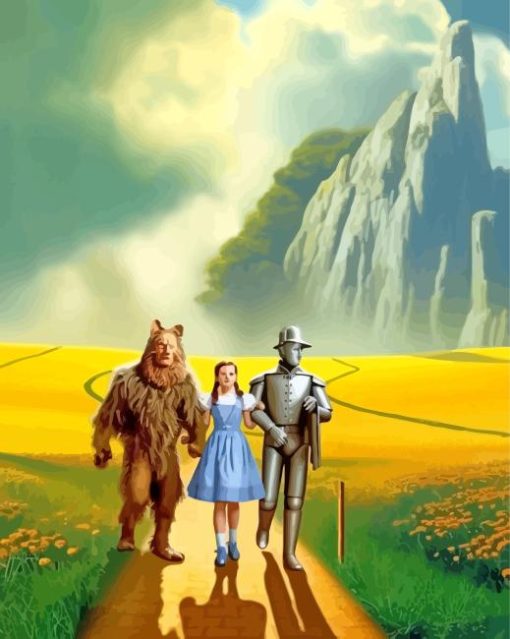 Wizard Of Oz Paint By Numbers