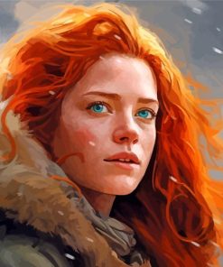 Ygritte Game Of Thrones Art Paint By Numbers