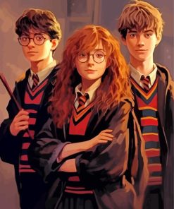 Fanart Harry Potter Characters Paint By Numbers
