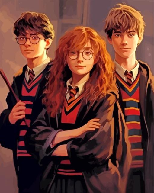 Fanart Harry Potter Characters Paint By Numbers