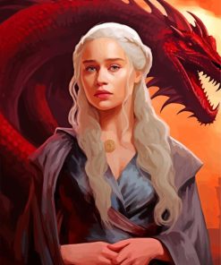 Mother of Dragons Paint By Numbers