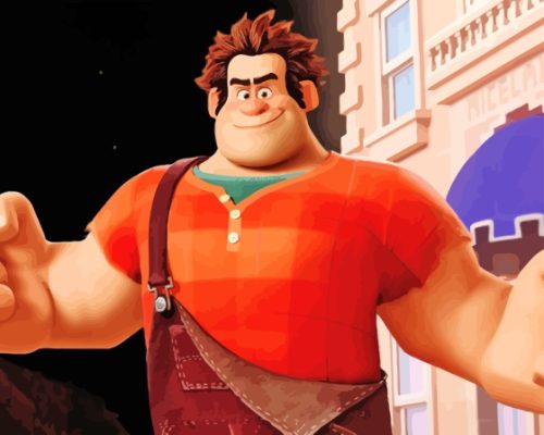 Wreck It Ralph Paint By Numbers