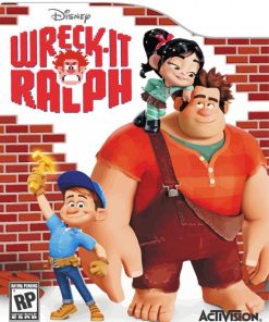 Wreck It Ralph Animation Paint By Numbers
