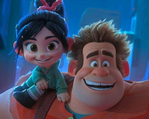 Cute Wreck It Ralph Paint By Numbers