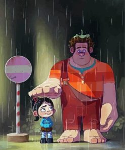Vanellope And Ralph Paint By Numbers