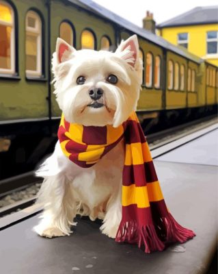 Westie Potter Paint By Numbers