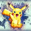 Pikachu Art Paint By Numbers