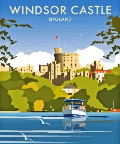 Windsor Castle Paint By Number