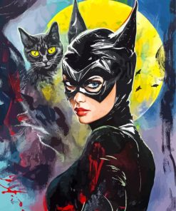 Cat Woman Paint By Number