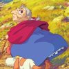 Old Sophie Howls Moving Castle Paint By Numbers