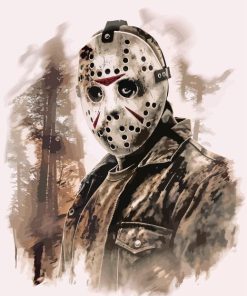 Jason Voorhees Paint By Number