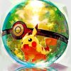 Pokemon Ball Paint By Number