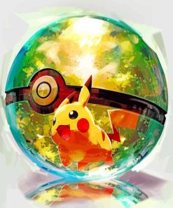 Pokemon Ball Paint By Number