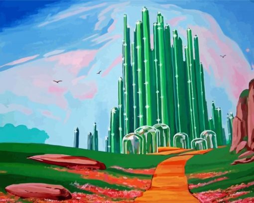 The Emerald City Paint By Number