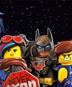 The Lego Batman Paint By Number