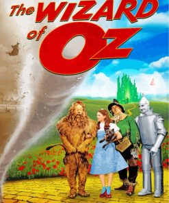 The Wizard Of OZ Poster Paint By Number