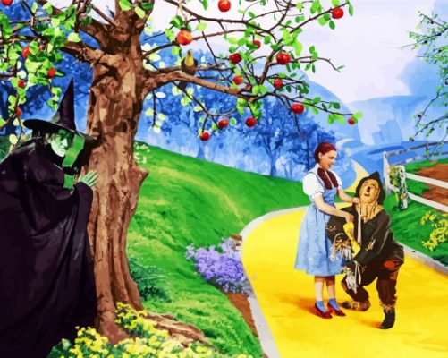 The Wizard Of Oz Paint By Number