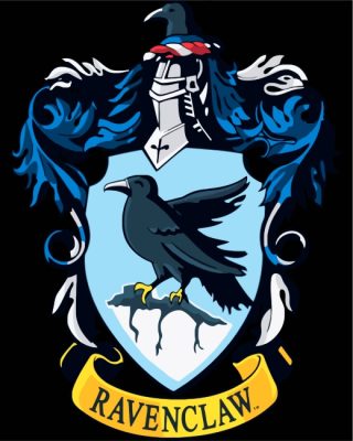 Ravenclaw Crest Paint By Number