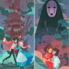 Spirited Away Howls Moving Castle Paint By Numbers