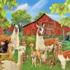 Alpacas Farm Paint By Number