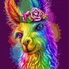 Colorful Alpaca Paint By Number