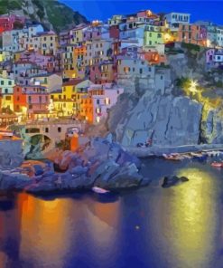 Italy Amalfi Coast Paint By Number