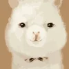 Cute Alpaca Paint By Number