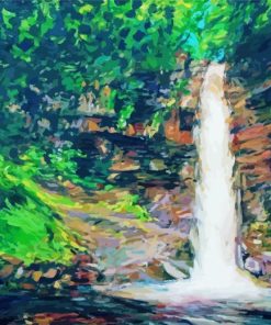 Hardraw Force Waterfall Paint By Number