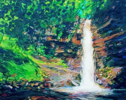 Hardraw Force Waterfall Paint By Number