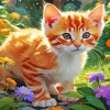 Tabby Cat Paint By Number